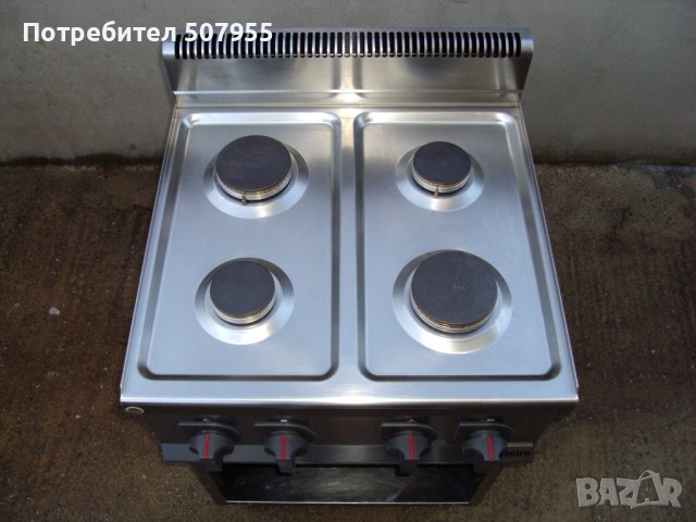 Професионален, италиански, газов котлон на база GGM GASTRO - 4 горелки, снимка 11 - Обзавеждане на кухня - 43661131