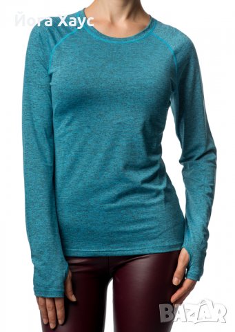 Дамска Спортна Тениска с дълъг ръкав, снимка 4 - Блузи с дълъг ръкав и пуловери - 21460625