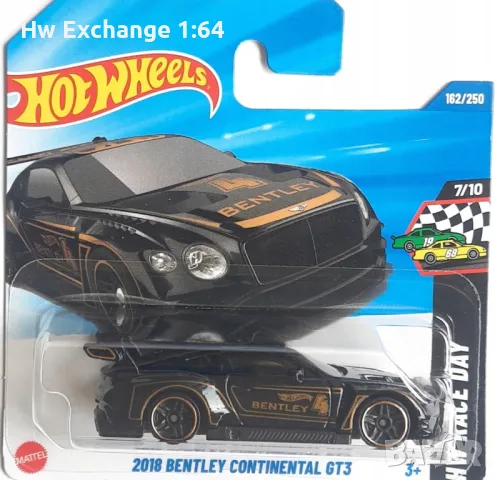 Hot wheels 2018 BENTLEY CONTINENTAL GT3