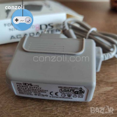 Зарядно устройство 100-240V адаптер за Nintendo DS, DSL DS Lite , снимка 2 - Nintendo конзоли - 36798753