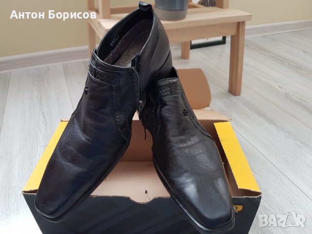 Оригинални обувки MARIO BRUNI-ръчна изработка, снимка 9 - Мъжки боти - 40168313