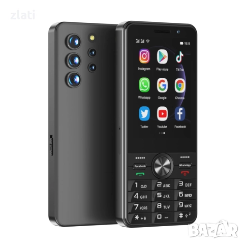 Продавам Смарт Телефон Servo F25 Pro – Android с 4G и GPS Навигация, работи с копчета и тъчскрийн, снимка 2 - Телефони с две сим карти - 52523885