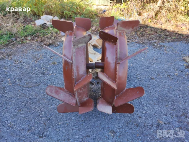 Метални колела за мотофреза - Руски Комплект 2 броя, снимка 7 - Градинска техника - 47828493