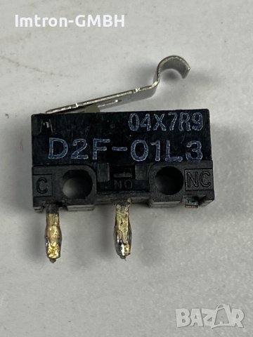  Микро ПРЕВКЛЮЧВАТЕЛ SNAP ACTION SPDT  D2F-01L3  0.1A 30V