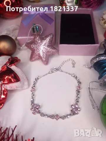 Гривна с кристали , снимка 2 - Гривни - 48789375