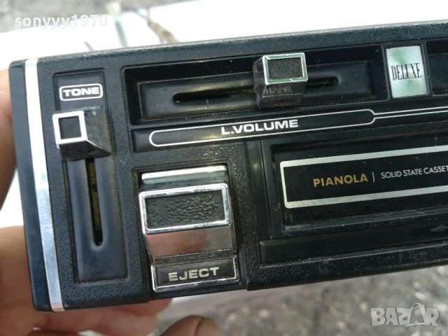 PIANOLA SC-3010 CAR STEREO DECK/AMPLIFIER 12V MADE IN JAPAN 0706251906, снимка 8 - Ресийвъри, усилватели, смесителни пултове - 50585780