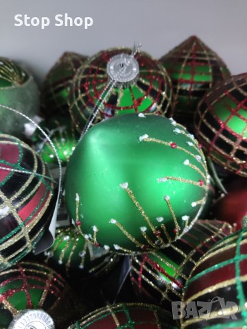 Стъклени коледни топки Christmas , снимка 3 - Декорация за дома - 42992272