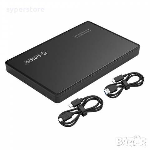 Външна Кутия за Хард диск 2.5" HDD/SSD USB3.1 Type-C Gen2 Orico 2588G2-BK, снимка 2 - Друга електроника - 36411292