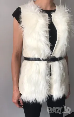 Разпродажба на всичко! Елек с косъм H&M 