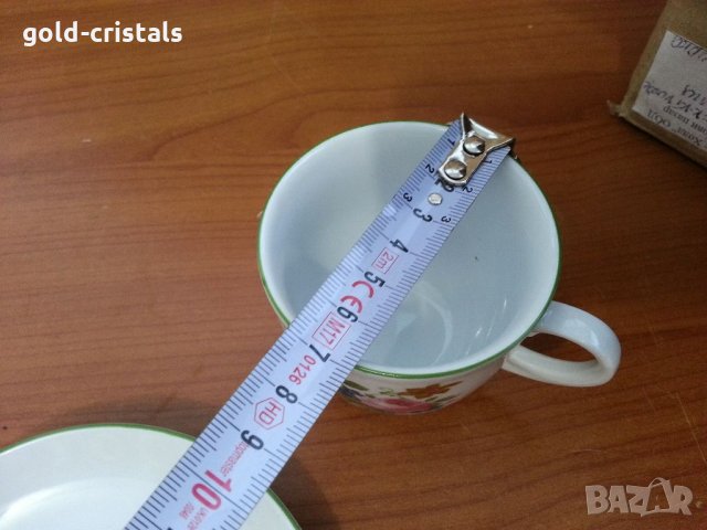Стар български порцелан чаши за кафе , снимка 4 - Антикварни и старинни предмети - 35100413
