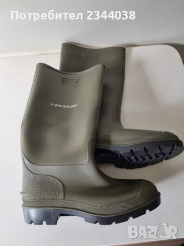 Нови гумени ботуши Dunlop 41 номер, снимка 4 - Екипировка - 49664317