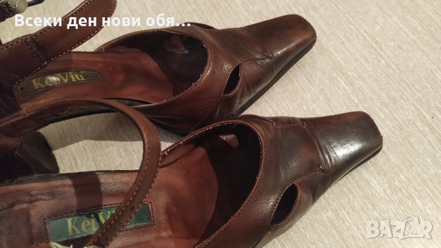 Kei Viu италиански обувки от естествена кожа, снимка 14 - Дамски обувки на ток - 32418027