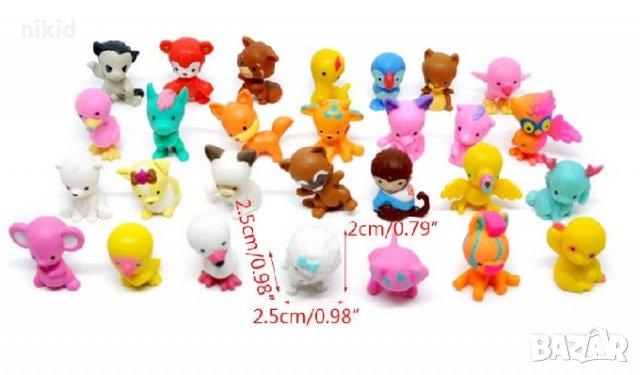 Малки животни животинки пластмасови фигурки играчки за подаръчета фигурка, снимка 3 - Фигурки - 27082992