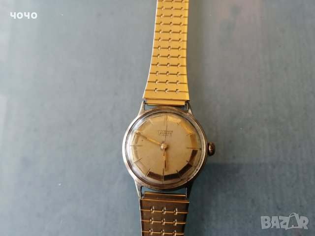 Junghans винтиж механика кал.93, снимка 2 - Мъжки - 40802383