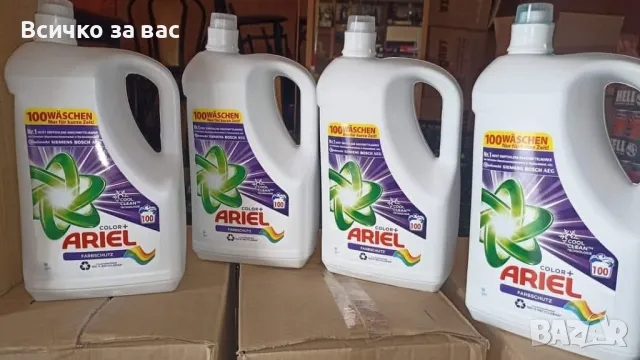 Перилен препарат гел Ariel Universal+ / Color+ – 5 литра, 100 пранета Германия, снимка 1