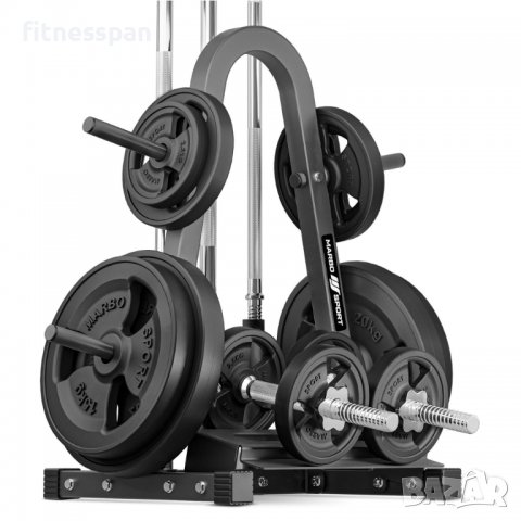 Стойка за лостове, дискове и дъмбели, снимка 2 - Фитнес уреди - 37560779