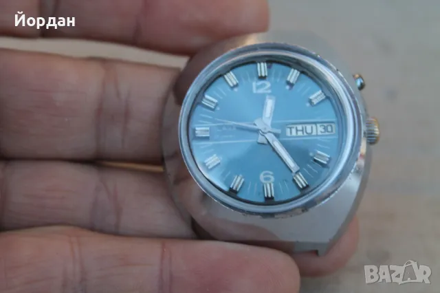 СССР мъжки часовник ''Слава'' 27 камъка, снимка 3 - Мъжки - 48942617