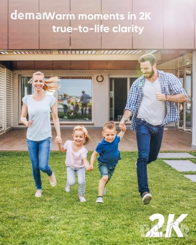 SANNCE 3MP PoE охранителна камера за външна употреба, пълноцветно нощно виждане, снимка 2 - IP камери - 52733929