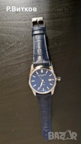 Мъжки часовник Frederique Constant  със сертификат, снимка 6 - Мъжки - 52187768