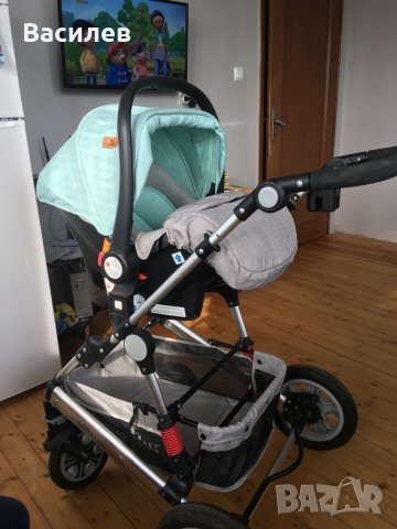 Бебешка количка 3 в 1, снимка 3 - За бебешки колички - 39381208