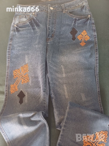 Еластични дамски дънки, снимка 4 - Дънки - 52859537