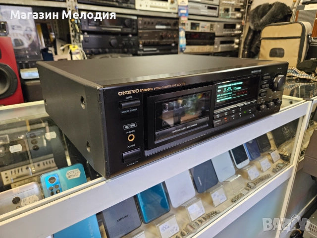 Касетен дек ONKYO TA-2850  В отлично техническо и визуално състояние., снимка 7 - Декове - 52414845