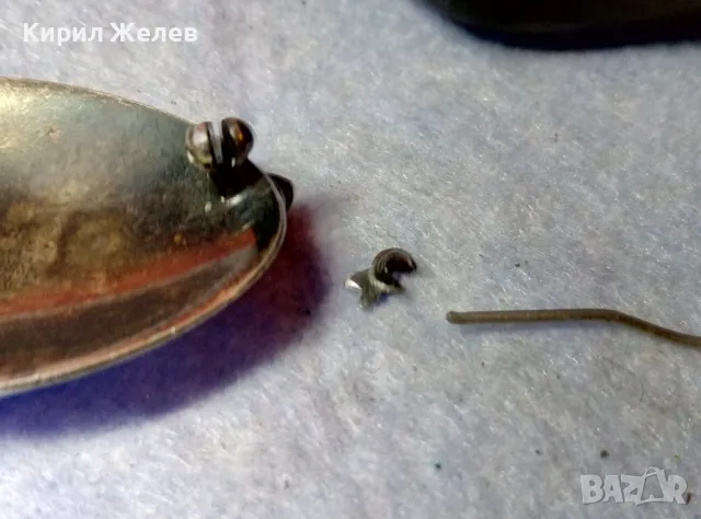 DEL METALL 925 S STERLING NORWAY ВИНТИДЖ ЕМАЙЛИРАНА СРЕБЪРНА БРОШКА СРЕБРО 925 АВТОРСКА СТАРА 49316, снимка 6 - Антикварни и старинни предмети - 48481217