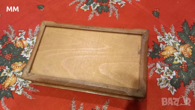 Стара дървена кутия за бижута , снимка 5 - Декорация за дома - 52933070