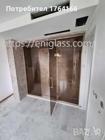 Стъклен параван, снимка 3 - Душ кабини и вани - 50618262