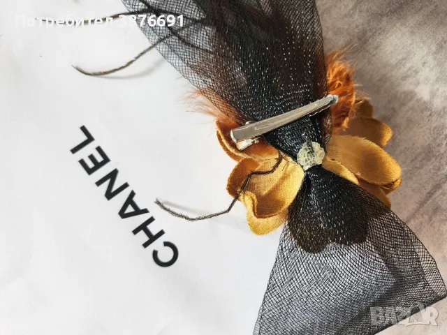 Цвете за коса шнола , снимка 2 - Аксесоари за коса - 48293860