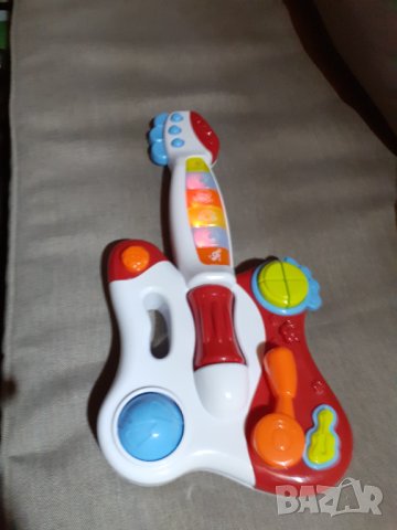 Детска звукова китара с мелодии, снимка 5 - Музикални играчки - 37599244