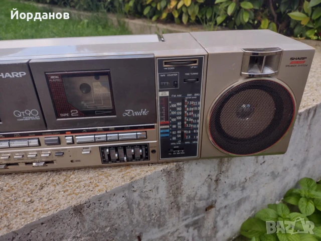 Касетофон SHARP QT90ZG, снимка 3 - Радиокасетофони, транзистори - 50475262