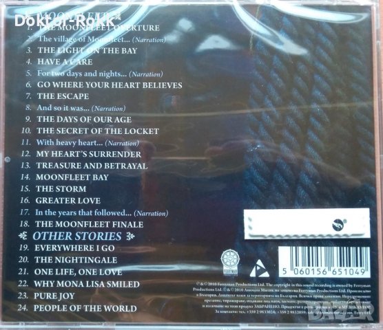 Chris De Burgh - Moonfleet & Other Stories (CD) , снимка 2 - CD дискове - 38615995