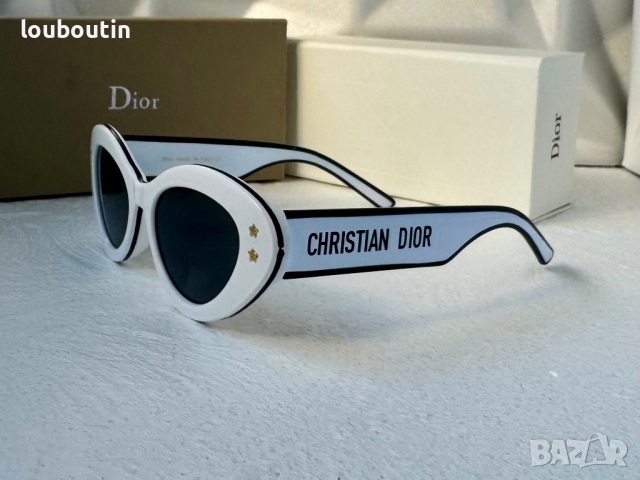 Dior 2023 дамски слънчеви очила котка, снимка 10 - Слънчеви и диоптрични очила - 44865886