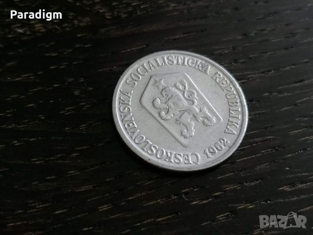 Монета - Чехословакия - 10 халера | 1962г., снимка 2 - Нумизматика и бонистика - 33619871