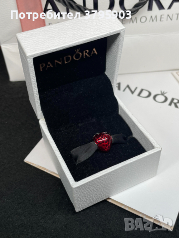 Талисман Пандора / Pandora - Ягода, снимка 2 - Гривни - 44864477