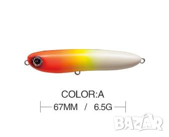 Воблер за пъстърва  за бързотечаща вода45mm, 4.0gr, 4,5cm trout wobbler lure, снимка 2 - Въдици - 38276910