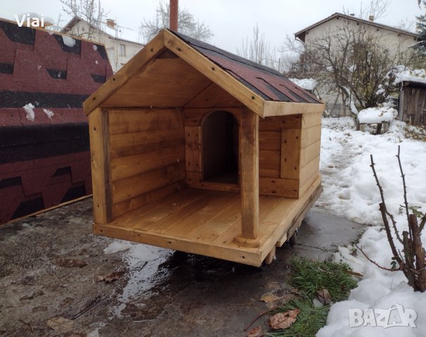 Кучешки къщи с веранди по поръчка , снимка 2 - За кучета - 30142836