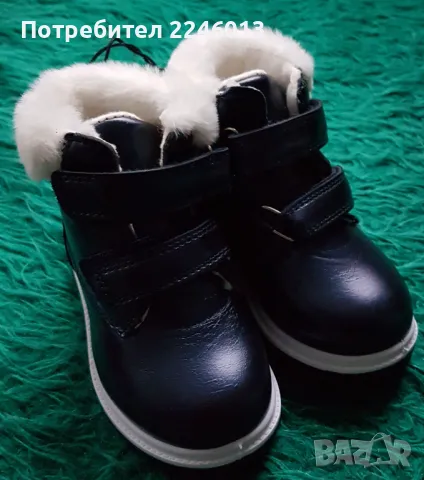Тъмно сини боти-24 номер-нови, снимка 2 - Детски боти и ботуши - 48177372