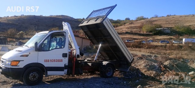 Транспортни Услуги Тристранен Самосвал с кран, снимка 3 - Транспортни услуги - 36403427