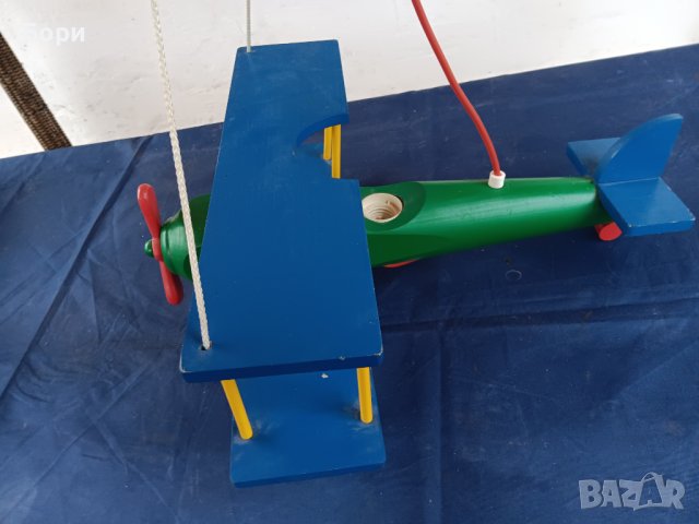 Немски детски дървен полилеи, снимка 5 - Полилеи - 43353820