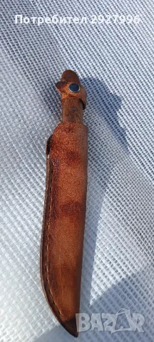 Стар ловен нож., снимка 2 - Колекции - 49716477