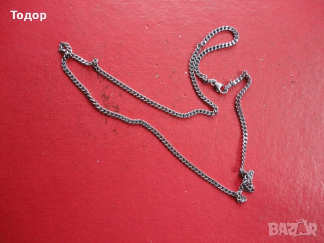 Сребърен синджир верижка 7, снимка 9 - Колиета, медальони, синджири - 53300142