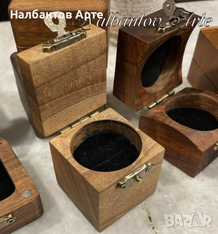 Дървени кутии за бижута, снимка 4 - Сувенири от дърво - 44861067