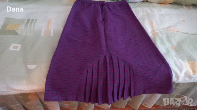 вълнена пола 