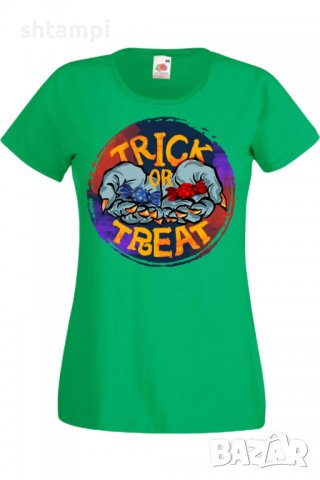 Дамска тениска Halloween 05,Halloween,Хелоуин,Празник,Забавление,Изненада,Обичаи,, снимка 7 - Тениски - 38146531