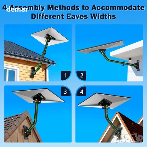 Комплект за монтаж на Starlink Gen 3, регулируем на 360° стенен монтаж, снимка 5 - Друга електроника - 53411689