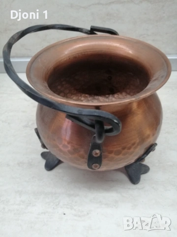 Немско медно съдче 1950-1960 г , снимка 7 - Антикварни и старинни предмети - 53604451