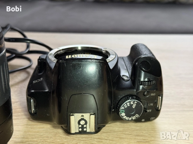Canon EOS 450D (тяло), снимка 3 - Фотоапарати - 52654951