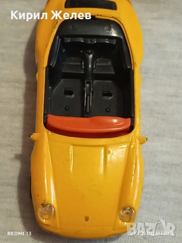 Метална количка спортен модел Porsche Carrera за КОЛЕКЦИЯ ДЕКОРАЦИЯ 26942, снимка 5 - Колекции - 53571521